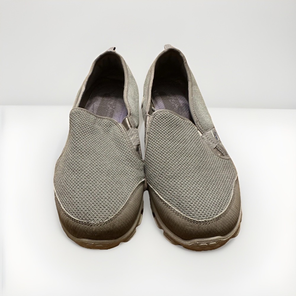 Skechers Shoes Womens 8 Go Walk Slip On Sneakers 22192S Comfort Brown Low Top